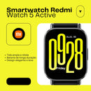 Smart Watch Redmi Watch 5 Ativo: Relógio Inteligente Moderno e Prático