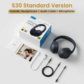 HAYLOU S30 ORIGINAL ANC Sem Fio Bluetooth 5.4, som HI-DEF, Cancelamento Ruído ambiente, bateria de alta performance, confortável, no brasil envio rapido