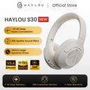 HAYLOU S30 ORIGINAL ANC Sem Fio Bluetooth 5.4, som HI-DEF, Cancelamento Ruído ambiente, bateria de alta performance, confortável, no brasil envio rapido