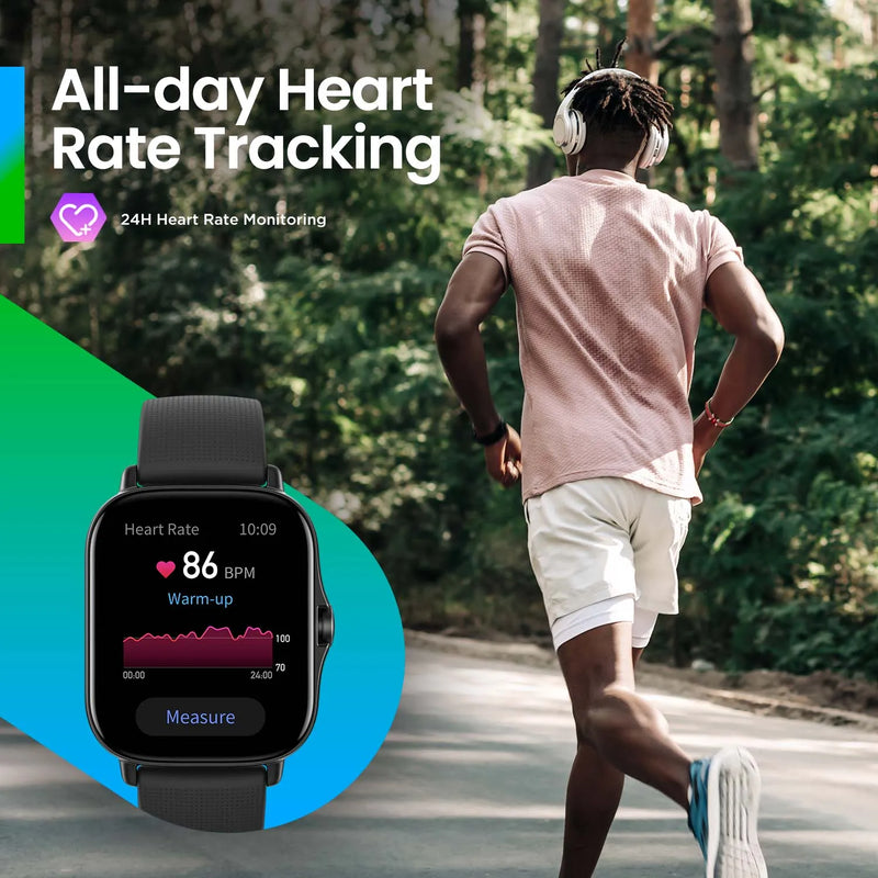 AMAZFIT GTS 2 [New Version ] Smartwatch 43mm Relógio inteligente com monitoramento de saúde e fitness completo com Alexa integrada